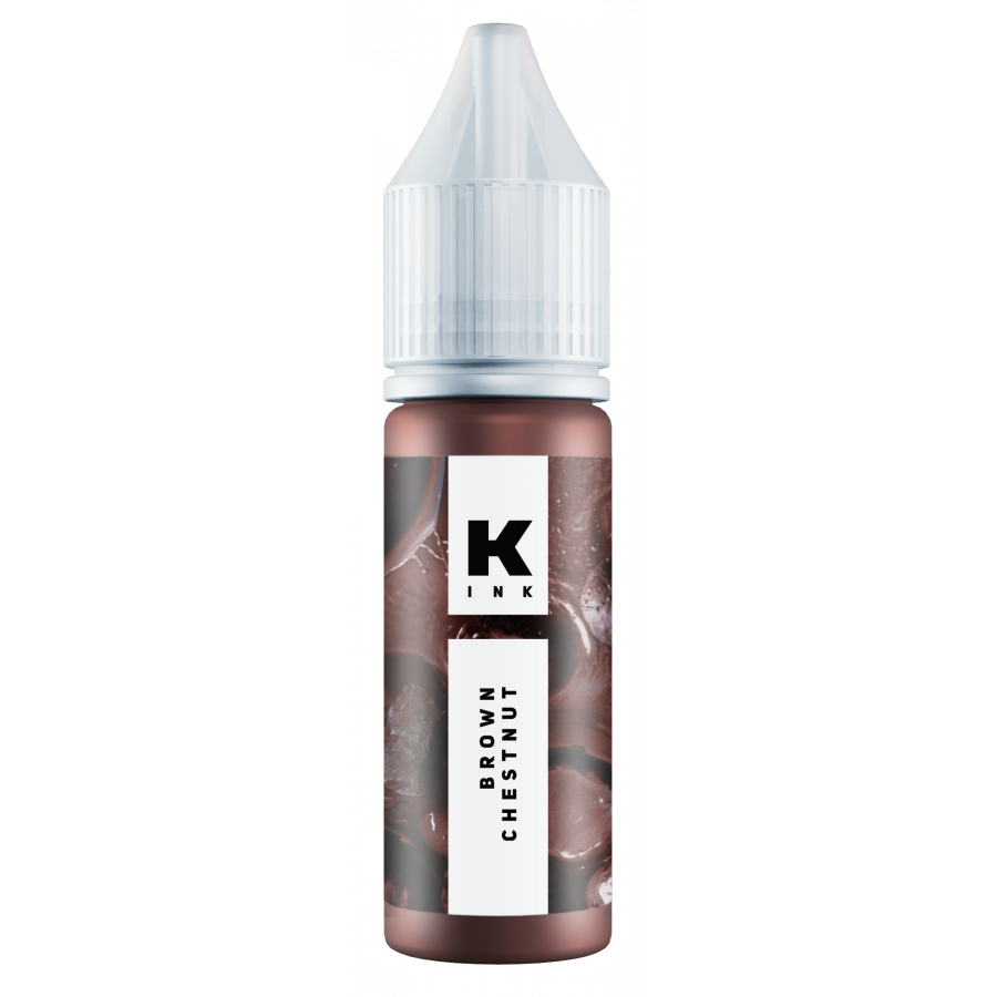Тату краска ink - Коричневый Каштан - 15 мл